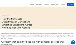 Preview of the Minnesota Department of Corrections Case Study
