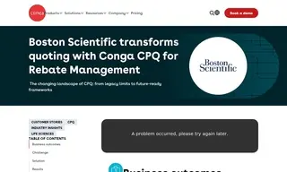Preview of the Boston Scientific Case Study