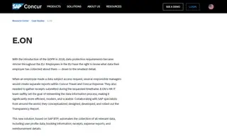 Preview of the E.ON Case Study