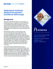 Preview of the Rodenstock Case Study