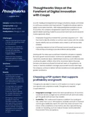 Preview of the ThoughtWorks Case Study