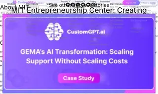 Preview of the Martin Trust Center for MIT Entrepreneurship Case Study