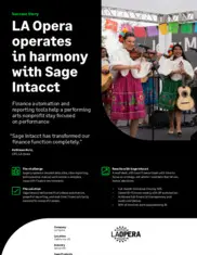 Preview of the LA Opera Case Study