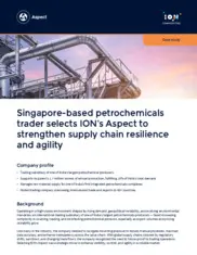 Preview of the Singapore-Based Petrochemicals Trader Case Study