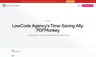 Preview of the LowCode Agency Case Study