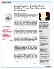 Preview of the University of Arizona Case Study