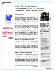 Preview of the Pekin Insurance Case Study