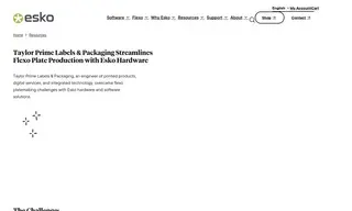 Preview of the Taylor Prime Labels & Packaging Case Study