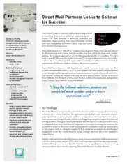 Preview of the Direct Mail Partners Case Study