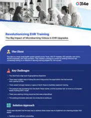 Preview of the Large-Sized Health System Case Study