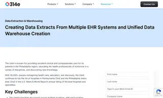 Preview of the Large Health Care Education and Discovery Company Case Study