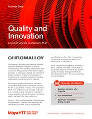 Preview of the Chromalloy Case Study