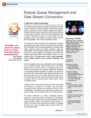 Preview of the California State University Case Study