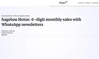 Preview of the Hotze Bauzentrum Case Study