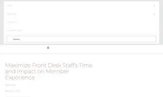 Preview of the Leading Fitness Studio Case Study