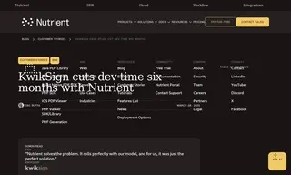 Preview of the KwikSign Case Study