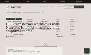 Preview of the HGL Case Study