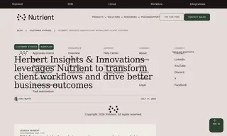 Preview of the Herbert Insights & Innovations Case Study