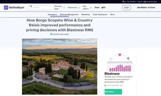 Preview of the Borgo Scopeto Wine & Country Relais Case Study
