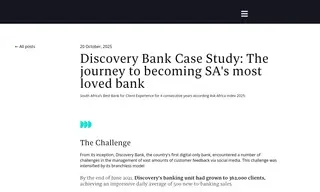 Preview of the Discovery Bank Case Study
