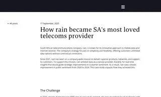 Preview of the rain Case Study