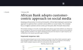 Preview of the African Bank Case Study