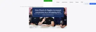 Preview of the Sheet's & Giggles Case Study