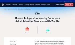 Preview of the University of Grenoble Alpes Case Study