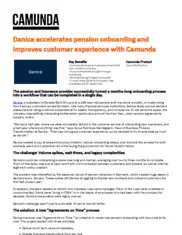 Preview of the Danica Pension Case Study