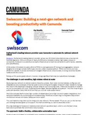 Preview of the Swisscom Case Study