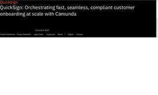 Preview of the QuickSign Case Study