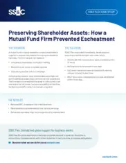 Preview of the Mutual Fund Company Case Study