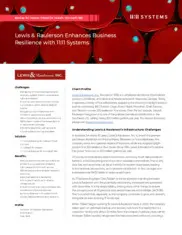 Preview of the Lewis & Raulerson, Inc., Case Study