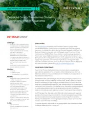 Preview of the Detmold Group Case Study