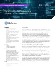 Preview of the Marketron Case Study