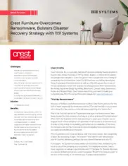 Preview of the Crest Furniture Case Study