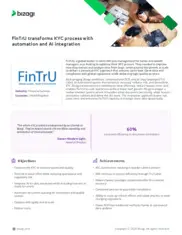 Preview of the FinTrU Case Study