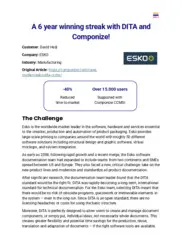 Preview of the Esko Case Study