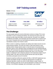 Preview of the SAP Case Study