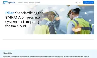 Preview of the Piller Blowers & Compressors GmbH Case Study