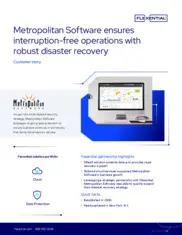 Preview of the Metropolitan Software Case Study