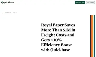 Preview of the Royal Paper Case Study