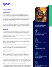 Preview of the City of Milan Case Study