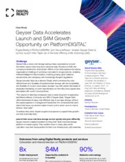 Preview of the Geyser Data Case Study