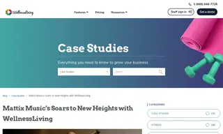 Preview of the Mattix Music Studio Case Study