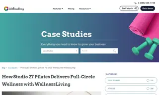 Preview of the Studio 27 Pilates Case Study