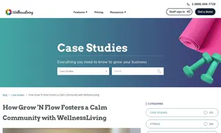 Preview of the Grow ‘N Flow Yoga Studio Case Study