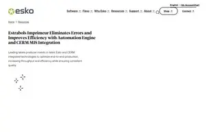 Preview of the Estrabols Imprimeur Case Study