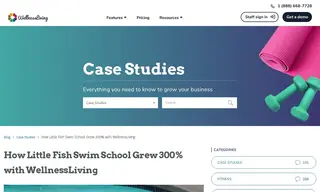 Preview of the Little Fish Swim School Case Study