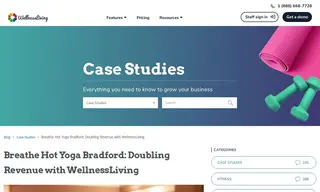 Preview of the Breathe Hot Yoga Bradford Case Study